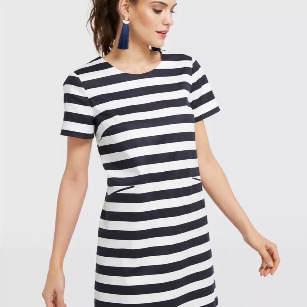Draper James Stripe Shift Dress, NWT. Size 2